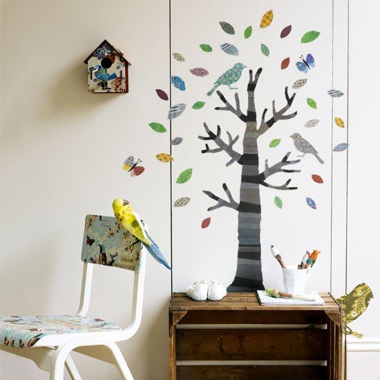 13 unisex boys girls kids room childrens bedroom childs bird tree vinyl fabric wall decal decoupage unisex boys girls kids room childrens bedroom childs bird tree vinyl fabric wall decal decoupage