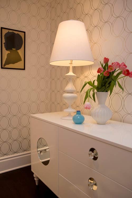 2 black white glamorous sideboard Via Design Heaven