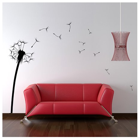 Dandelion decal Dandelion decal