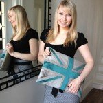 Union Jack cushion British decor