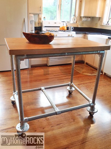 Butchers Block Kitchen Island